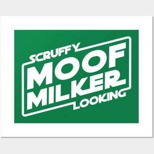 Scruffy Looking Moof Milker Posters and Art